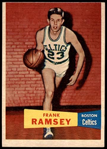1957. Topps redovna košarkaška karta15 Frank Ramsey iz Boston Celtics ocjene Good