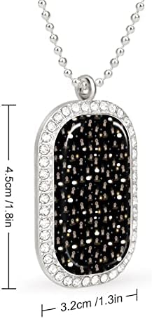Happy Groundhog Day uzorak Žene legure Dijamantske ogrlice Trendi kvadratni privjesak Darovi nakit darovi