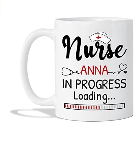 Najbolja šalica za medicinske sestre, prilagođena šalica za medicinske sestre s imenom, personalizirana šalica za kavu za