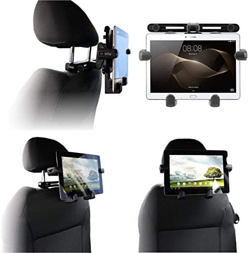 Navitech In-Car prijenosni tablet za glavu za glavu kompatibilan sa Samsung Galaxy Tab S6 Lite 10.4