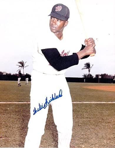 Willie Kirkland Washington Senators Action potpisano 8x10 - Autografirane MLB fotografije