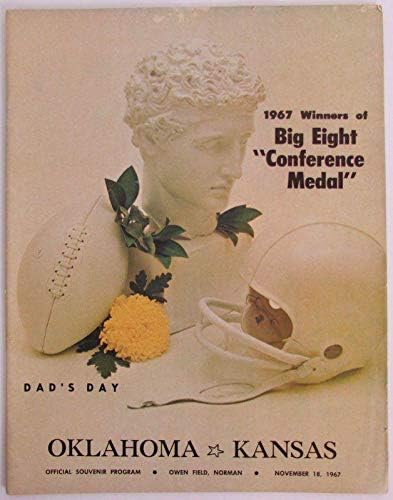 1967. Oklahoma Soons vs. Kansas nogometni program 138143 - Programi na fakultetima