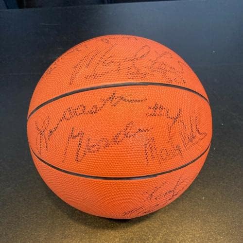 1981-82. Louisville Cardinals Elite 8 Tim potpisali košarku 15 Sigs JSA CoA - Autografirani fakultetske košarke
