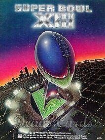 1979 Super Bowl XIII Program - Pittsburgh vs. Dallas - NFL programi