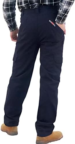 Bokomalne fr hlače za muškarce dvostruko prednji plamen, otporni na plamen, srednje težine višestrukih džepova elastični