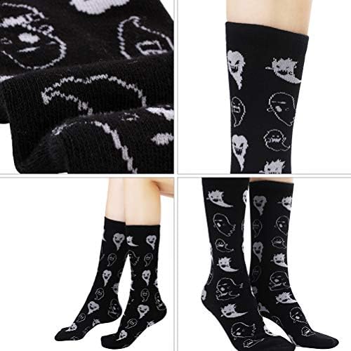 Kesyoo 1Pair of Halloween preko čarapa za koljena cosplay visoke čarape plesač kostim za Halloween ukras dekor horor prop