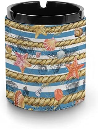 Podmoćna svjetska koraljna školjka lijepo uzorkane kožne pepeljare Klasične cilindrične cigarete prikladne za uređenje ureda
