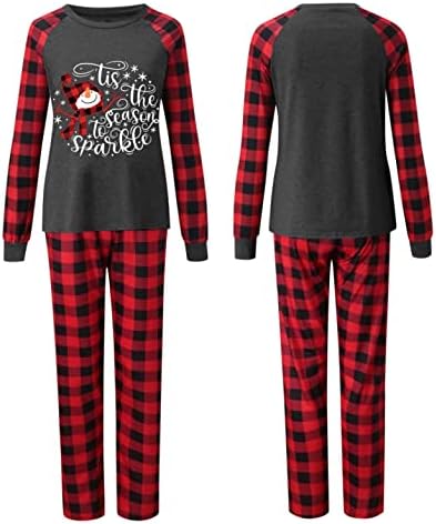 Sretan božićno drvce tiskana dnevna odjeća božićna obitelj koja odgovara pidžami domaće odjeće za spavanje božićne pidžame