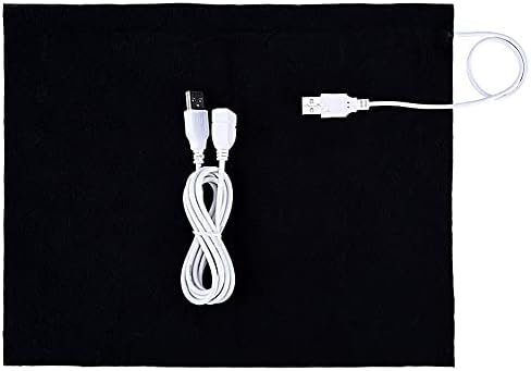Grijaći jastučić, 5V USB električni grijač grijača za grijanje Element za odjeću sjedalo za kućne ljubimce 35 ℃ -45 ℃