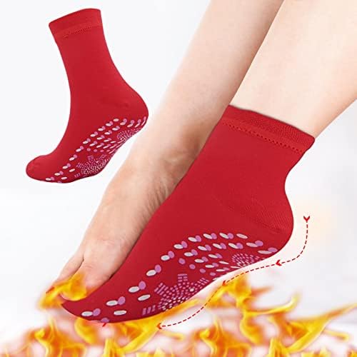 1-6 pari SAMOZAGRIJAVAJUĆIH čarapa-šarene samozagrijavajuće čarape, tople grijane čarape za muškarce i žene, grijane zimske