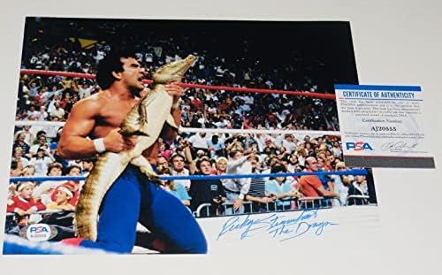 Ricky Steamboat Autographed 8x10 Fotografija u boji - PSA DNK! - Fotografije hrvanja s autogramima