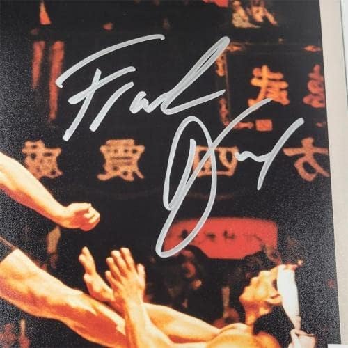 Frank Dux Autograph potpisao Filmski plakat Bloodsport 11x17 Photo JSA svjedok CoA - Autografirani UFC fotografije