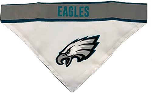 Kućni ljubimci prvi NFL Philadelphia Eagles tie bandana, mali/srednji. Dog nogometni reflektivni bandana šal za kućne ljubimce,