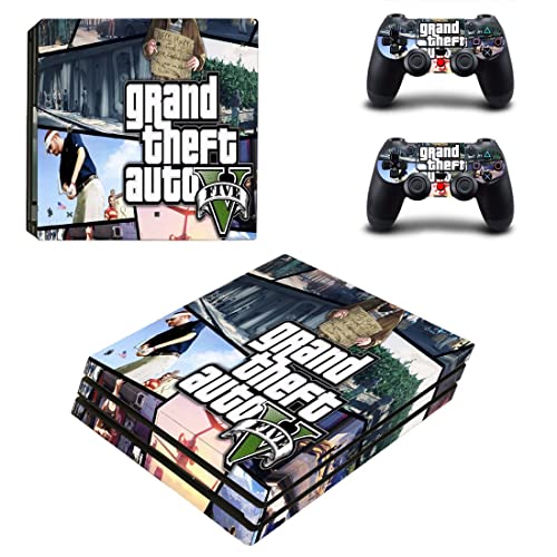 Za PS5 Disc - Game Grand GTA krađa i Auto PS4 ili PS5 naljepnica kože za PlayStation 4 ili 5 konzola i kontrolera naljepnica