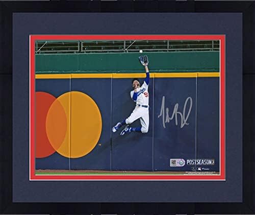 Uokvireni Mookie Betts Los Angeles Dodgers Autografirani 8 x 10 2020 NLCS igra 7 Home Run Pljačka fotografija - Autografirane