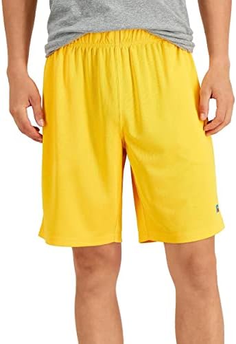 Russell Athletic Mens Mesh logotip kratke hlače žute xxl