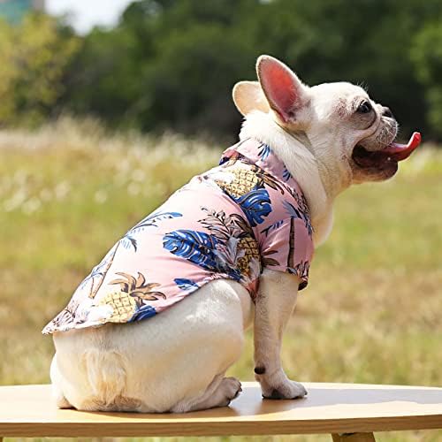 Džemperi za pse za velike pse ljetne majice za kućne ljubimce prozračna odjeća za plažu primorska majica za štenad majica