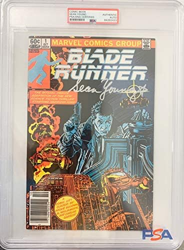 Sean Young Autografirani potpisani strip Blade Runner PSA inkapsulirani Rachael