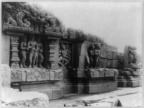 PovijesneFindings Foto: Ruševi hrama, Yogyakarta, Jogjakarta, Java, Indonezija, 1900-1923, hinduistički hram