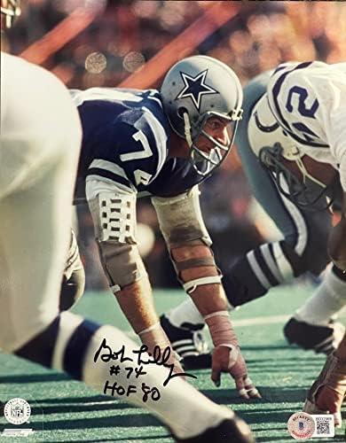Bob Lilly Autographed 8x10 Football Photo - Autografirani NFL fotografije