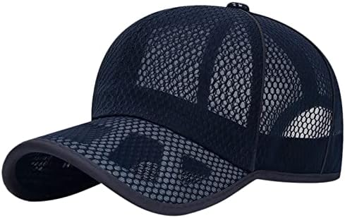 Uniseks klasična muška bejzbolska kapa profilna mrežasta bejzbolska kapa mekana nekonstruirana tatina kapa sportske bejzbolske