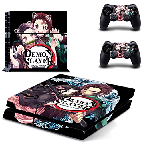 Za PS4 Normal - Anime Demon Kimetsu Slayer i No Yaiba Tanjiro Nezuko Zenitsu Akaza Rengoku Inosuke PS4 ili PS5 naljepnica