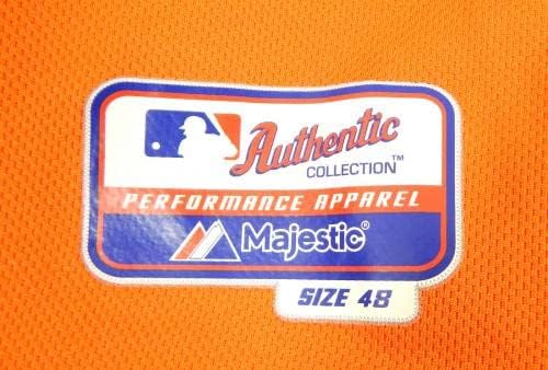 2013-19 Houston Astros 18 Igra Korištena narančastog Jersey imena Uklonjena 48 dp23882 - igra korištena MLB dresova