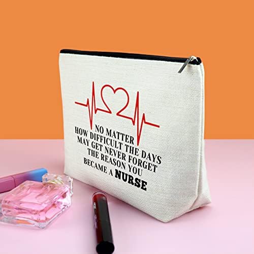 Studentski poklon za žene za žene šminke Medicinske sestre uvažavanje poklon kozmetičke torbe medicinska sestra darova sestre