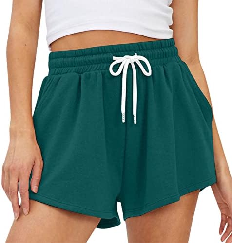 Ženske znoj kratke hlače povremene ljetne udobne salone Atletske kratke kratke hlače elastične kratke hlače svilena pidžama