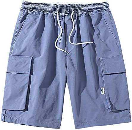 Terova kratkih hlača muškarci, muški teretni kratke hlače labave casual multi džepove muške trke za minske kratke kratke