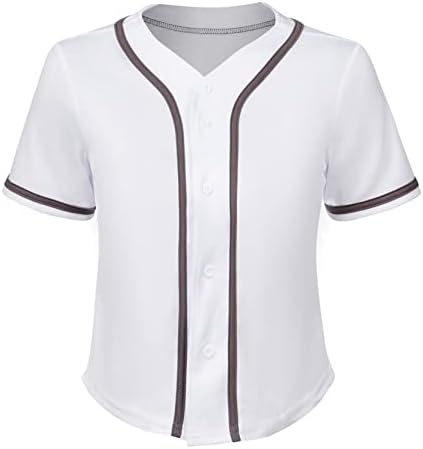 & Dječji Baseball dres kratkih rukava za dječake i djevojčice personalizirani hip hop casual sportski dres