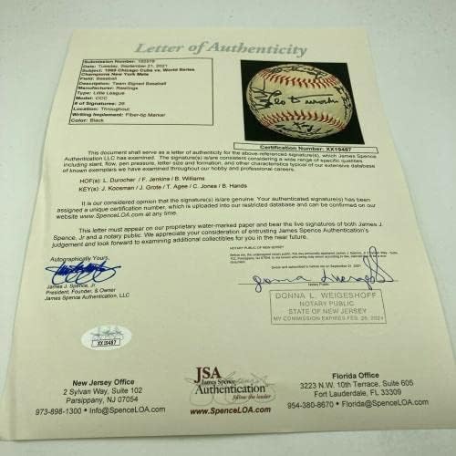 Lijepa ekipa Chicago Cubs iz 1969. godine potpisala je bejzbol Major League Ernie Banks JSA - Autografirani bejzbol