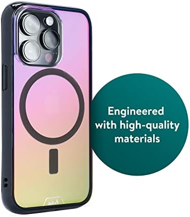 Mous - jasan slučaj za iPhone 14 Pro - Clarity 2.0 Iridescen - Zaštitni iPhone 14 Pro Case Magsafe kompatibilan - Crystal