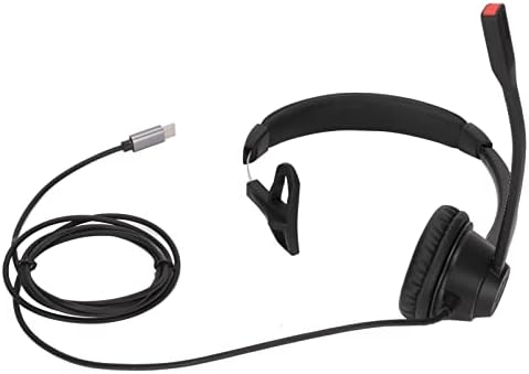 VTOSON dodaci za slušalice za mobilne uređaje, monauralne telefonske slušalice s mikrofonom - idealno za pozivne centre i