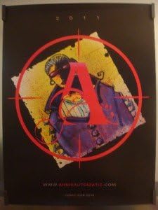 Annie Automatic - Original 18x24 promo plakat Comic Con SDCC
