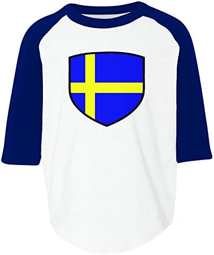 Amdesco švedski štit švedska zastava majica raglan košulja