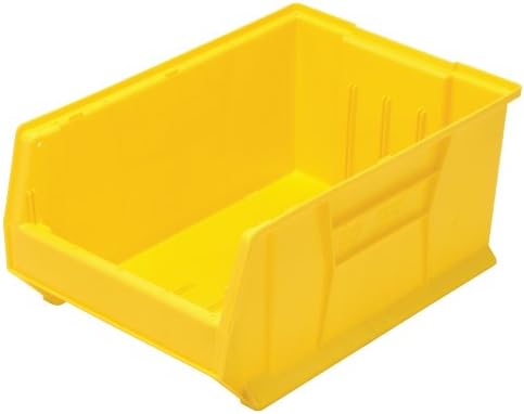 Plastični spremnik za pohranu od 9954, 24 inča za 16 inča za 11 inča, žuta, kapacitet 1