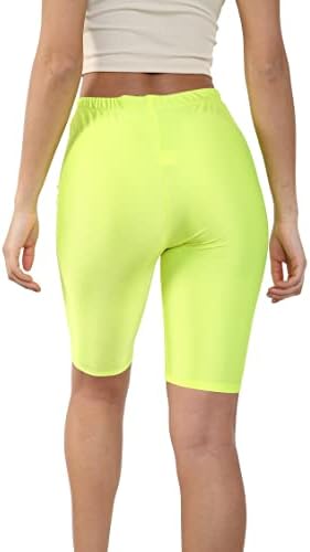 Loxdonz ženske biciklističke kratke kratke hlače rastezljivo casual ples trčanje u teretani aktivna sportska joga biciklistički