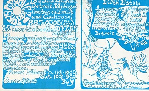 Arthur Brown, Tim Leary, Bonzo Dog Band - originalna rijetka koncertna karta
