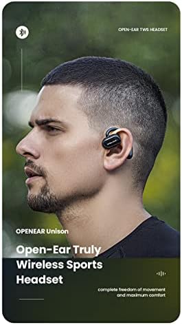 Otvoreno ušne slušalice za uho uši kosti kosti ultra duga izdržljivost Bluetooth 5.3 Otvoreno uho vodootporno dugotrajno