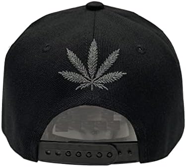 Korov bejzbol kapica marihuana lonac kanabis list 420 highlife Snapback hip hop šešir