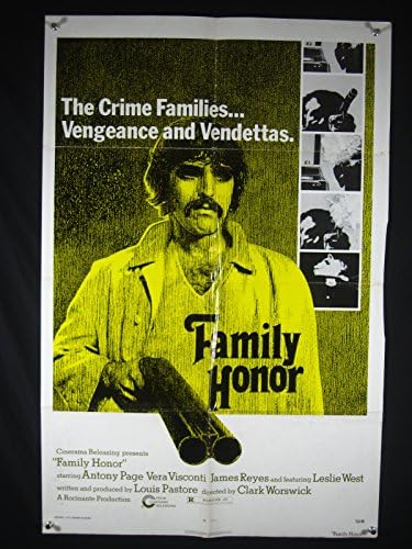 Obiteljska čast-1973-plast-anthonija stranica-Revenge Film G/VG