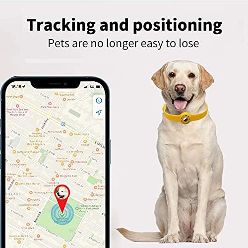 Zaštitni slučaj za Air_Tag pribor držač petlje Silikone GPS za praćenje psa ovratnika za Apple Airtag Locator za kućni ljubimac