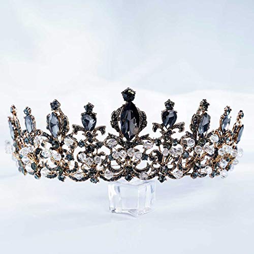 Barokna Kraljičina kruna vjenčanje krune i tijare mladenkina kruna večernji Dodaci za kosu za žene