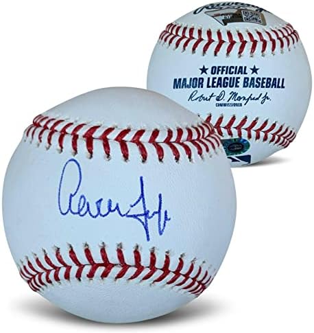 Aaron Sudac Autographed MLB potpisao je bejzbol fanatike Autentični COA sa slučajem UV - Autografirani bejzbol