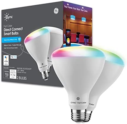 Pametni led žarulja GE CYNC, žarulje s promjenjivim bojama, lampe Bluetooth i Wi-Fi, kompatibilne, Svjetiljke za vanjsku