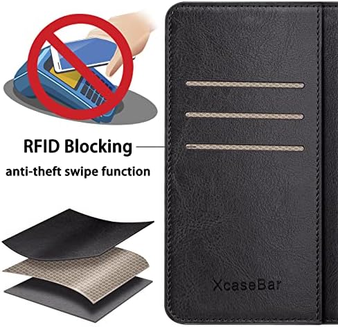 XCasebar za Samsung Galaxy S23 5G novčanika futrola s 【RFID blokiranje】 Držač kreditne kartice, Flip Folio Book PU LEGON