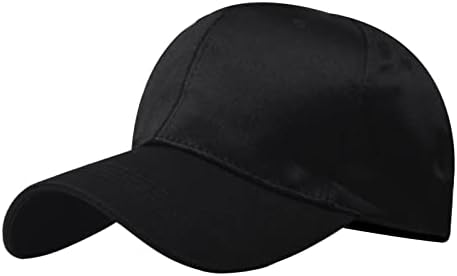 Muške ženske neutralne ljetne satenske solidne kape za bejzbol Podesivi šešir Podesivi bejzbol kape