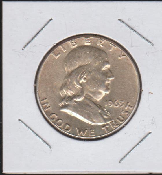 1963. Franklin Polu dolara Izbor o necirkuliranim detaljima