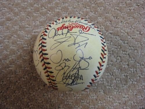 2000 All -Star tim American League potpisao je bejzbol Mariano Rivera Torre JSA - Autografirani bejzbol